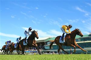 NEWCASTLE, AUSTRALIA - NOVEMBER 14: Tom Sherry on Super wins race 5 The HGungerford Hill Benchmark 78 Handicap during Racing at Newcastle Racecourse on November 14, 2020 in Newcastle, Australia. (Photo by Mark Evans/Getty Images)