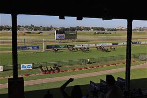 NEWCASTLE, AUSTRALIA - NOVEMBER 14: Brenton Avdulla on Great News wins race 8 the Bass Floor F&M Benchmark 78 Handicap during Racing at Newcastle Racecourse on November 14, 2020 in Newcastle, Australia. (Photo by Mark Evans/Getty Images)