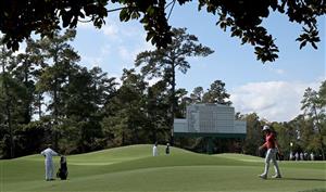 AUGUSTA, GEORGIA - NOVEMBER 15: Cameron Smith of Australia walks on the ninth hole during the final round of the Masters at Augusta National Golf Club on November 15, 2020 in Augusta, Georgia. (Photo by Rob Carr/Getty Images)