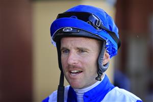 NEWCASTLE, AUSTRALIA - NOVEMBER 14: Tommy Berry on The Elanora returns to scale after winning race 6 the New Zealand Bloodstock NJC 3YO Spring Stakes during Racing at Newcastle Racecourse on November 14, 2020 in Newcastle, Australia. (Photo by Mark Evans/Getty Images)