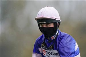 ASCOT, ENGLAND - NOVEMBER 20: Harry Cobden at Ascot Racecourse on November 20, 2020 in Ascot, England. Owners are allowed to attend if they have a runner at the meeting otherwise racing remains behind closed doors to the public due to the Coronavirus pandemic. (Photo by Alan Crowhurst/Getty Images)