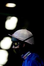 ASCOT, ENGLAND - NOVEMBER 20: Harry Cobden at Ascot Racecourse on November 20, 2020 in Ascot, England. Owners are allowed to attend if they have a runner at the meeting otherwise racing remains behind closed doors to the public due to the Coronavirus pandemic. (Photo by Alan Crowhurst/Getty Images)