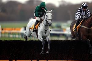MANCHESTER, ENGLAND - NOVEMBER 21: Bristol De Mai ridden by Daryl Jacob on their way to winning the Betfair Chase at Haydock Park, Merseyside on November 21, 2020 in Manchester, England. (Photo by Mike Egerton - Pool/Getty Images)