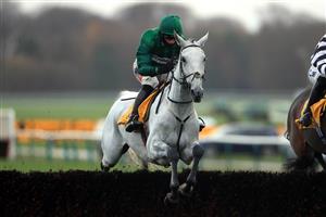MANCHESTER, ENGLAND - NOVEMBER 21: Bristol De Mai ridden by Daryl Jacob on their way to winning the Betfair Chase at Haydock Park, Merseyside on November 21, 2020 in Manchester, England. (Photo by Mike Egerton - Pool/Getty Images)
