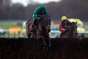 MANCHESTER, ENGLAND - NOVEMBER 21: Good Boy Bobby ridden by Jockey Daryl Jacob during the Back And Lay On Betfair Exchange Graduation Chase at Haydock Park, Merseyside on November 21, 2020 in Manchester, England. (Photo by Mike Egerton - Pool/Getty Images)