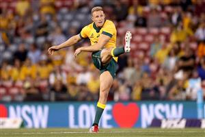 NEWCASTLE, AUSTRALIA - NOVEMBER 21: Reece Hodge of Australia during the 2020 Tri-Nations match between the Australian Wallabies and the Argentina Pumas at McDonald Jones Stadium on November 21, 2020 in Newcastle, Australia. (Photo by Cameron Spencer/Getty Images)