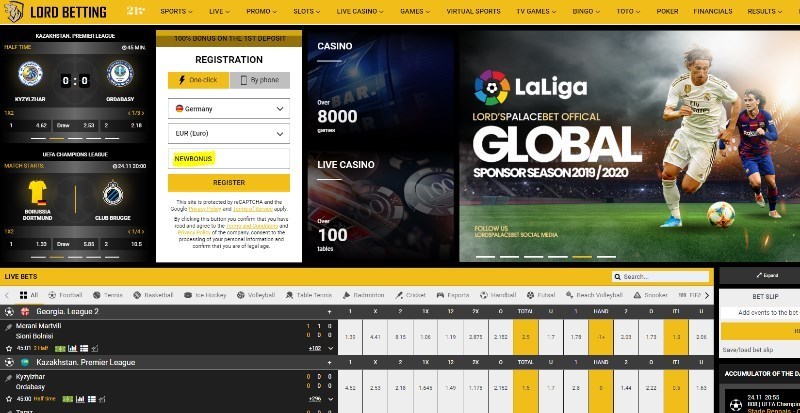 Lordbetting Promo Code NEWBONUS
