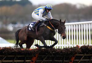 WETHERBY, UNITED KINGDOM - NOVEMBER 25: Archie Brown and jockey Blair Campbell clear a fence during the Visit injuredjockeys.co.uk For Christmas Cards Conditional Jockeys' Handicap Hurdle at Wetherby Racecourse on November 25, 2020 in Wetherby, England. (Photo by Mike Egerton - Pool/Getty Images)