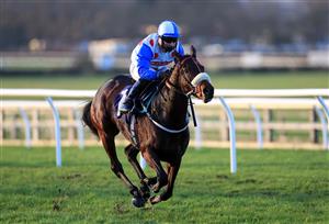 WETHERBY, UNITED KINGDOM - NOVEMBER 25: Miss Lamb ridden by jockey Joe Colliver wins the EBF Stallions Mares' Standard Open National Hunt Flat Race (GBB Race) at Wetherby Racecourse on November 25, 2020 in Wetherby, England. (Photo by Mike Egerton - Pool/Getty Images)