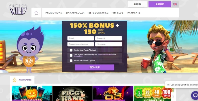 Cryptowild Casino