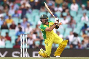 SYDNEY, AUSTRALIA - NOVEMBER 29: Glenn Maxwell of Australia bats during game two of the One Day International series between Australia and India at Sydney Cricket Ground on November 29, 2020 in Sydney, Australia. (Photo by Ryan Pierse/Getty Images)