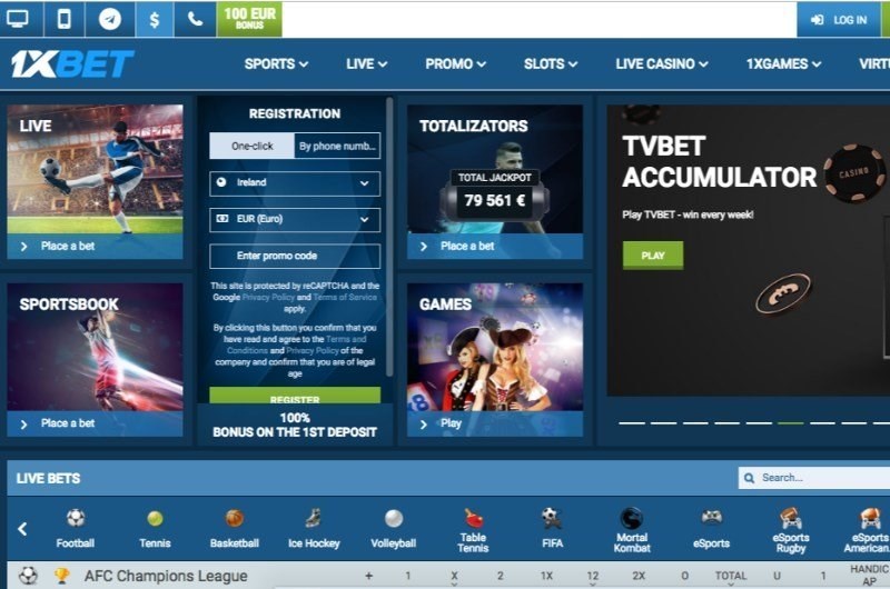 1xbet bonus code