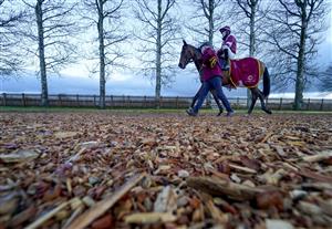WINCANTON, ENGLAND - DECEMBER 03: Jordan Nailor riding I Like To Move It return after winning The Free Entry With Racing TV Club Days 'Junior' Standard Open NH Flat Race at Wincanton Racecourse on December 03, 2020 in Wincanton, England. Owners and a limited number of the public are allowed to attend the meeting due to the Coronavirus pandemic. (Photo by Alan Crowhurst/Getty Images)