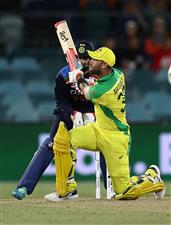 CANBERRA, AUSTRALIA - DECEMBER 02: Glenn Maxwell of Australia bats during game three of the One Day International series between Australia and India at Manuka Oval on December 02, 2020 in Canberra, Australia. (Photo by Ryan Pierse/Getty Images)