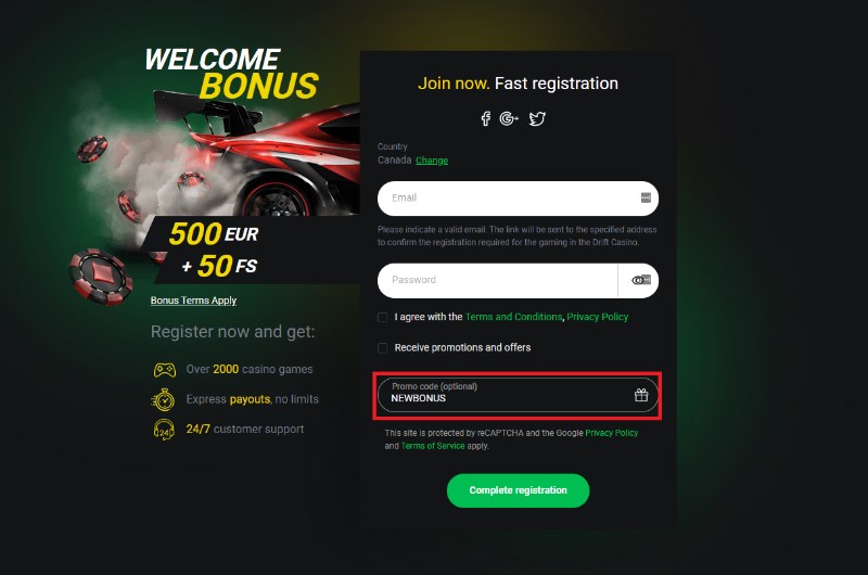 Как получить в Drift casino бездепозитный бонус и использовать его для ставок | Мир индейцев Забрать свой бездепозитный бонус в Casino Drift