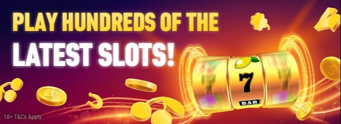 Hundreds of slots Hundreds of slots