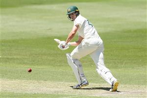 SYDNEY, AUSTRALIA - DECEMBER 07: Cameron Green of Australia A bats during day two of the three-day tour match between Australia A and India A at Drummoyne Oval on December 07, 2020 in Sydney, Australia. (Photo by Mark Metcalfe/Getty Images)