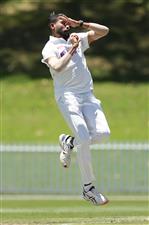 SYDNEY, AUSTRALIA - DECEMBER 07: Mohammed Siraj of India bowls during day two of the three-day tour match between Australia A and India A at Drummoyne Oval on December 07, 2020 in Sydney, Australia. (Photo by Mark Metcalfe/Getty Images)