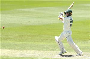 SYDNEY, AUSTRALIA - DECEMBER 07: Marcus Harris of Australia A bats during day two of the three-day tour match between Australia A and India A at Drummoyne Oval on December 07, 2020 in Sydney, Australia. (Photo by Mark Metcalfe/Getty Images)