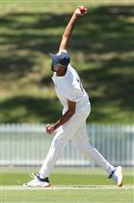 SYDNEY, AUSTRALIA - DECEMBER 07: Ravichandran Ashwin of India bowls during day two of the three-day tour match between Australia A and India A at Drummoyne Oval on December 07, 2020 in Sydney, Australia. (Photo by Mark Metcalfe/Getty Images)