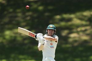 SYDNEY, AUSTRALIA - DECEMBER 07: Travis Head of Australia A bats during day two of the three-day tour match between Australia A and India A at Drummoyne Oval on December 07, 2020 in Sydney, Australia. (Photo by Mark Metcalfe/Getty Images)