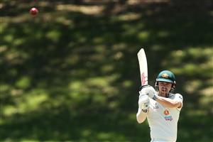 SYDNEY, AUSTRALIA - DECEMBER 07: Travis Head of Australia A bats during day two of the three-day tour match between Australia A and India A at Drummoyne Oval on December 07, 2020 in Sydney, Australia. (Photo by Mark Metcalfe/Getty Images)