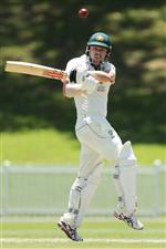 SYDNEY, AUSTRALIA - DECEMBER 07: Travis Head of Australia A bats during day two of the three-day tour match between Australia A and India A at Drummoyne Oval on December 07, 2020 in Sydney, Australia. (Photo by Mark Metcalfe/Getty Images)