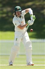SYDNEY, AUSTRALIA - DECEMBER 07: Will Pucovski of Australia A bats during day two of the three-day tour match between Australia A and India A at Drummoyne Oval on December 07, 2020 in Sydney, Australia. (Photo by Mark Metcalfe/Getty Images)