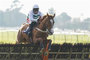 FONTWELL, ENGLAND - DECEMBER 08: Jamie Moore riding Nassalam clear the last to win The One More For The Moore's Juvenile Hurdle at Fontwell Park Racecourse on December 08, 2020 in Fontwell, England. Owners and a limited number of the public are allowed to attend the meeting due to the Coronavirus pandemic. (Photo by Alan Crowhurst/Getty Images)