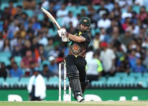 SYDNEY, AUSTRALIA - DECEMBER 08: Matthew Wade of Australia bats during game three of the Twenty20 International series between Australia and India at Sydney Cricket Ground on December 08, 2020 in Sydney, Australia. (Photo by Ryan Pierse/Getty Images)
