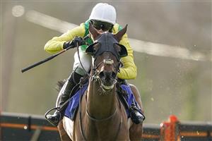 TAUNTON, ENGLAND - DECEMBER 10: Fergus Gillard riding Paricolor clear the last to win The Kings College Taunton Selling Hurdle at Taunton Racecourse on December 10, 2020 in Taunton, England. Owners and a limited number of the public are allowed to attend the meeting due to the Coronavirus pandemic. (Photo by Alan Crowhurst/Getty Images)