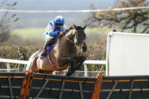 TAUNTON, ENGLAND - DECEMBER 10: Sean Bowen riding Boothill clear the last to win The Racing To School Novices' Hurdle (GBB Race) (Div 2) at Taunton Racecourse on December 10, 2020 in Taunton, England. Owners and a limited number of the public are allowed to attend the meeting due to the Coronavirus pandemic. (Photo by Alan Crowhurst/Getty Images)