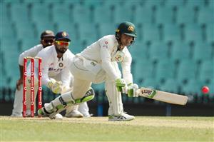 SYDNEY, AUSTRALIA - DECEMBER 13: Alex Carey of Australia A bats during day three of the Tour Match between Australia A and India at Sydney Cricket Ground on December 13, 2020 in Sydney, Australia. (Photo by Brendon Thorne/Getty Images)