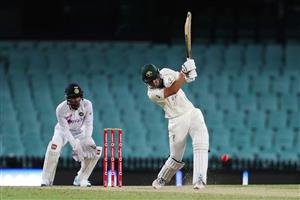 SYDNEY, AUSTRALIA - DECEMBER 13: Jack Wildermuth of Australia A bats during day three of the Tour Match between Australia A and India at Sydney Cricket Ground on December 13, 2020 in Sydney, Australia. (Photo by Brendon Thorne/Getty Images)