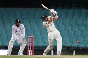 SYDNEY, AUSTRALIA - DECEMBER 13: Jack Wildermuth of Australia A bats during day three of the Tour Match between Australia A and India at Sydney Cricket Ground on December 13, 2020 in Sydney, Australia. (Photo by Brendon Thorne/Getty Images)