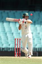 SYDNEY, AUSTRALIA - DECEMBER 13: Joe Burns of Australia A bats during day three of the Tour Match between Australia A and India at Sydney Cricket Ground on December 13, 2020 in Sydney, Australia. (Photo by Brendon Thorne/Getty Images)