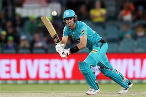 CANBERRA, AUSTRALIA - DECEMBER 14: Jack Wildermuth of the Heat bats during the Big Bash League match between the Sydney Thunder and the Brisbane Heat at Manuka Oval, on December 14, 2020, in Canberra, Australia. (Photo by Brendon Thorne/Getty Images)