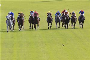 SYDNEY, AUSTRALIA - DECEMBER 12: Rachel King on Greysful Glamour (L) wins race 8 the Agency Villiers Stakes during Sydney Racing at Royal Randwick on December 12, 2020 in Sydney, Australia. (Photo by Mark Evans/Getty Images)