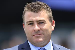 SYDNEY, AUSTRALIA - DECEMBER 12: Scott Singleton looks on after winning race 1 with Remlaps Gem during Sydney Racing at Royal Randwick Racecourse on December 12, 2020 in Sydney, Australia. (Photo by Mark Evans/Getty Images)