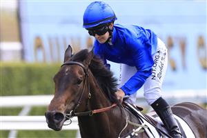 SYDNEY, AUSTRALIA - DECEMBER 12: Rachel King on Athiri wins race 7 the Quincy Seltzer Razor Sharp Handicap during Sydney Racing at Royal Randwick Racecourse on December 12, 2020 in Sydney, Australia. (Photo by Mark Evans/Getty Images)