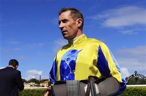 SYDNEY, AUSTRALIA - DECEMBER 12: Hugh Bowman on Snapdancer returns to scale after winning race 6 the Sydney Commercial Interiors Handicap during Sydney Racing at Royal Randwick on December 12, 2020 in Sydney, Australia. (Photo by Mark Evans/Getty Images)