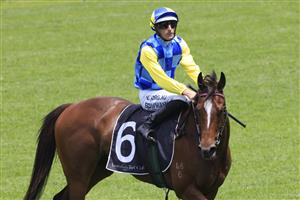 SYDNEY, AUSTRALIA - DECEMBER 12: Hugh Bowman on Salina Dreaming returns to scale after winning race 3 the Easternbuilt Handicap during Sydney Racing at Royal Randwick Racecourse on December 12, 2020 in Sydney, Australia. (Photo by Mark Evans/Getty Images)