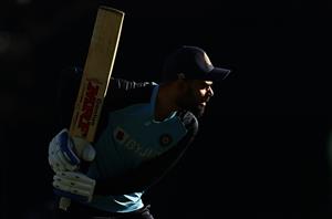 SYDNEY, AUSTRALIA - DECEMBER 08: Virat Kohli of India warms up during game three of the Twenty20 International series between Australia and India at Sydney Cricket Ground on December 08, 2020 in Sydney, Australia. (Photo by Ryan Pierse/Getty Images)