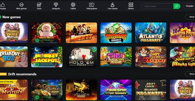 Drift Casino Slots