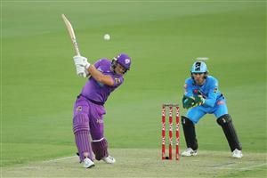 LAUNCESTON, AUSTRALIA - DECEMBER 15: Colin Ingram of the Hurricanes bats during the Big Bash League match between Hobart Hurricanes and Adelaide Strikers at University of Tasmania Stadium, on December 15, 2020, in Launceston, Australia. (Photo by Matt King/Getty Images)