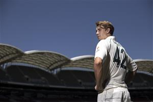 ADELAIDE, AUSTRALIA - DECEMBER 15: Cameron Green of Australia poses before an Australian Nets Session at Adelaide Oval on December 15, 2020 in Adelaide, Australia. (Photo by Ryan Pierse/Getty Images)