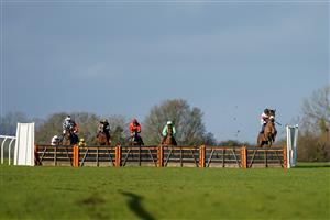 WINCANTON, ENGLAND - DECEMBER 15: Harry Cobden riding Brewers Project (R) clear the last to win The Every Race Live On Racing TV Maiden Hurdle at Wincanton Racecourse on December 15, 2020 in Wincanton, England. Owners and a limited number of the public are allowed to attend the meeting due to the Coronavirus pandemic. (Photo by Alan Crowhurst/Getty Images)