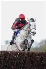 WINCANTON, ENGLAND - DECEMBER 15: Harry Cobden riding Flagrant Delitiep clear the last to win The Use The racingtv.com Tracker Handicap Chase at Wincanton Racecourse on December 15, 2020 in Wincanton, England. Owners and a limited number of the public are allowed to attend the meeting due to the Coronavirus pandemic. (Photo by Alan Crowhurst/Getty Images)