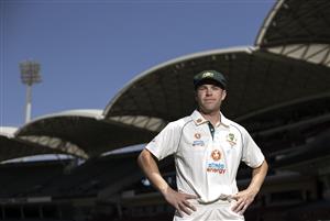 ADELAIDE, AUSTRALIA - DECEMBER 15: Marcus Harris of Australia poses before an Australian Nets Session at Adelaide Oval on December 15, 2020 in Adelaide, Australia. (Photo by Ryan Pierse/Getty Images)