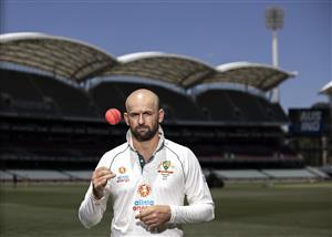 ADELAIDE, AUSTRALIA - DECEMBER 15: Nathan Lyon of Australia poses before an Australian Nets Session at Adelaide Oval on December 15, 2020 in Adelaide, Australia. (Photo by Ryan Pierse/Getty Images)
